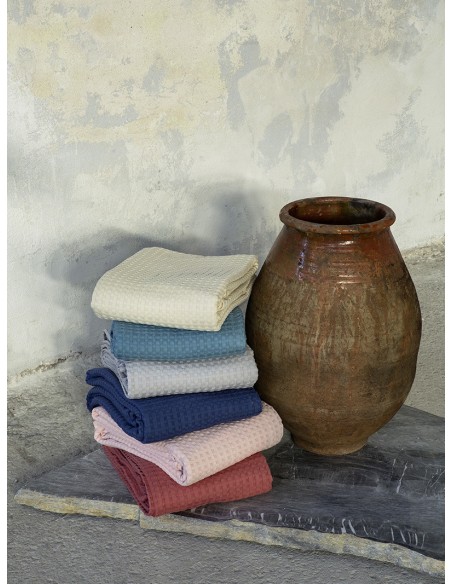 Κουβέρτα Πικέ Γίγας Nima Home Habit Navy Blue