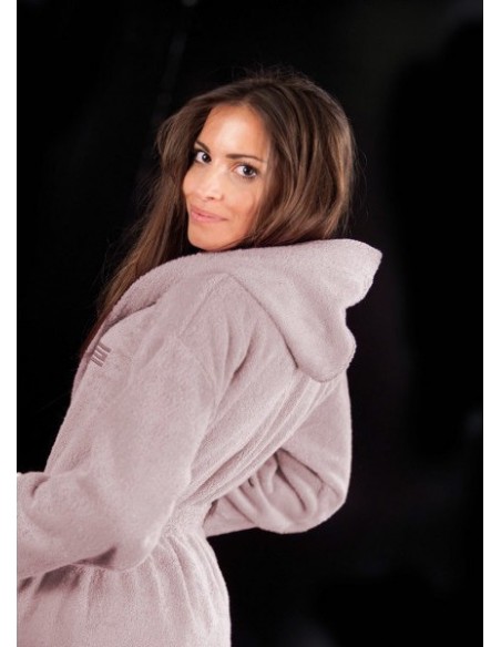 Μπουρνούζι Με Κουκούλα Guy Laroche Daily Normal Pink
