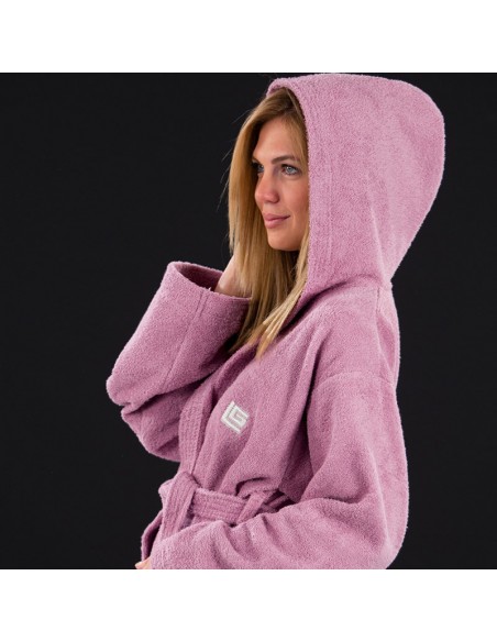 Μπουρνούζι Με Κουκούλα Guy Laroche Daily Normal Violet