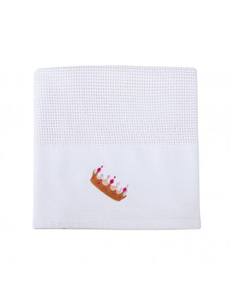 Κουβερτάκι Λίκνου Essential Πλεκτό 80x110 Greenwich Polo Club 8816