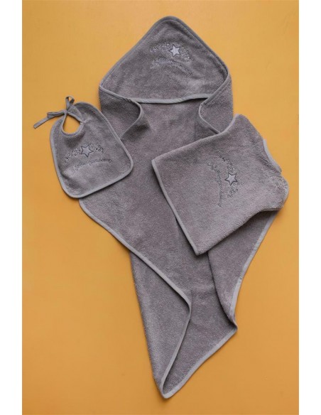 Βρεφικό Σετ Λουτρού Palamaiki BJ524 Grey