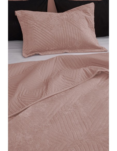 Κουβερλί Υπέρδιπλο 220x240 Palamaiki Dizza Rose