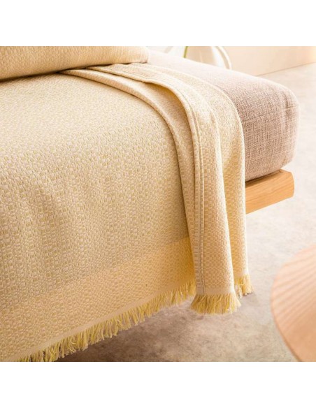 Διακοσμητική Μαξιλαροθήκη 50X50 Gofis Home 841/10 Liberta Lemon