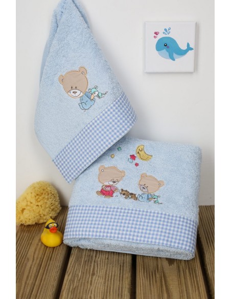 Βρεφικές Πετσέτες (σετ) Dim Collection Happy Bears 19