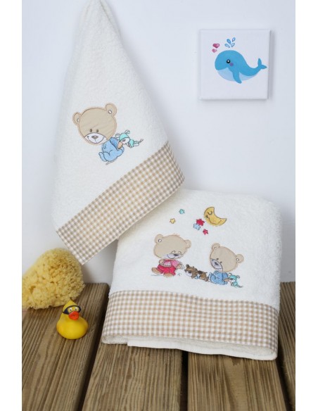 Βρεφικές Πετσέτες (σετ) Dim Collection Happy Bears 22