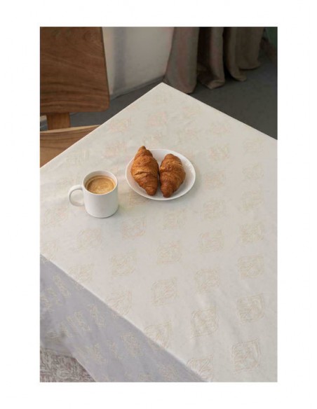Τραπεζομάντηλο Αλέκιαστο 175Χ160 Palamaiki Fteri Beige