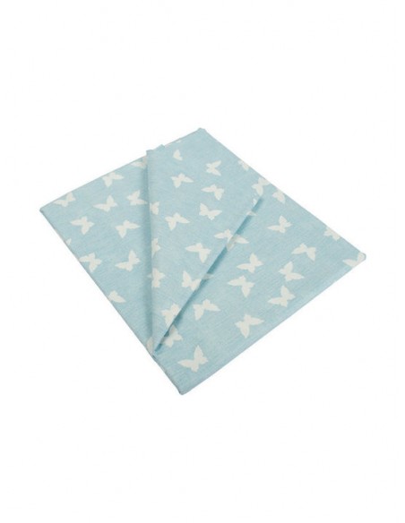 Σεντόνια Μονά (σετ) 3 Τεμαχίων Dimcol Butterfly 54 Blue