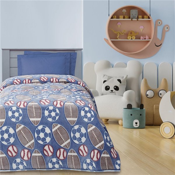 Κουβέρτα Μονή Fleece Das Home 4773
