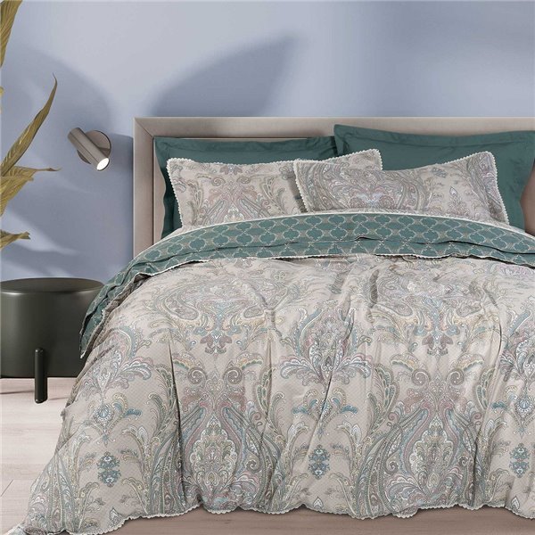 Παπλωματοθήκη Υπέρδιπλη 220x240 (σετ) Das Home 1663
