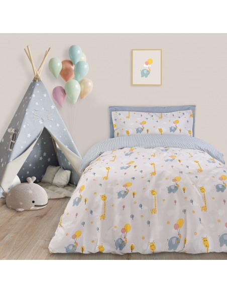 Παπλωματοθήκη Μονή 160x240 (σετ) Das Home 4824 Kids