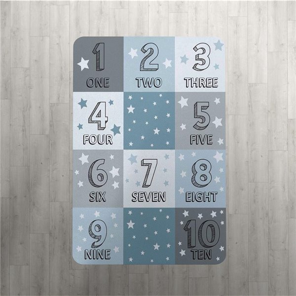 Παιδικό Χαλί 135X200 Dimcol Numerals 288 2