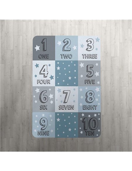 Παιδικό Χαλί 135X200 Dimcol Numerals 288