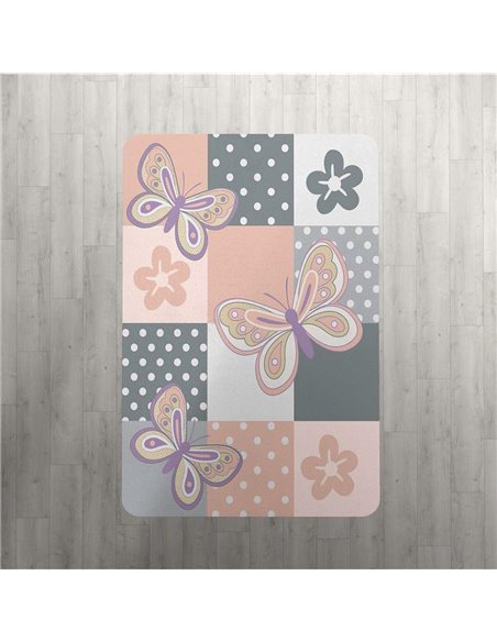 Παιδικό Χαλί 135X200 Dimcol Butterfly 286