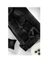 Ριχτάρι Γούνινο Διθέσιο 170Χ250 & Διακοσμητική Μαξιλαροθήκη Guy Laroche Crusty Black