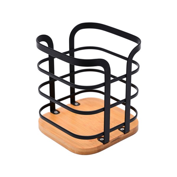 Θήκη Για Κουτάλες Bamboo Μεταλλική εstia 01-13219