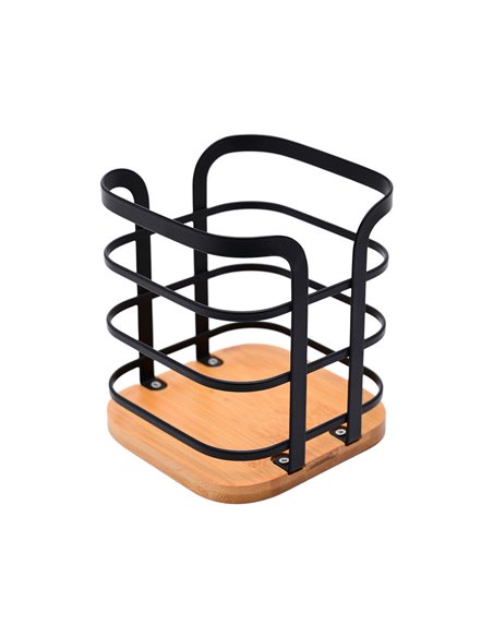 Θήκη Για Κουτάλες Bamboo Μεταλλική εstia 01-13219