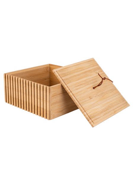 Κουτί Αποθήκευσης Bamboo εstia 02-13103