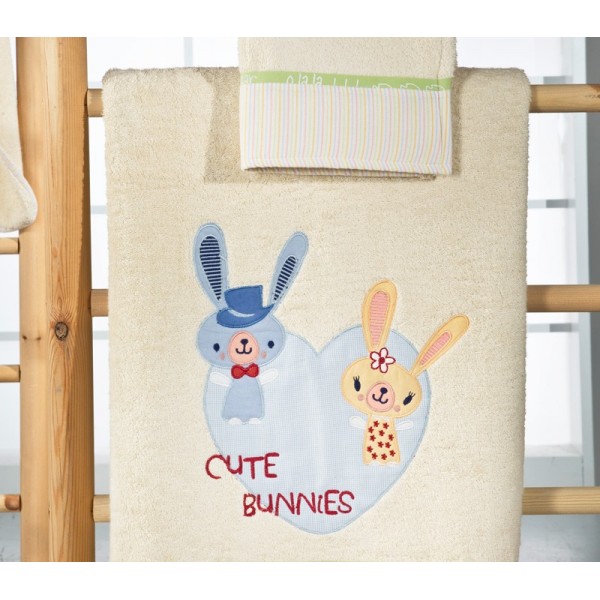 Πετσέτες (σετ) Nima Home Cute Bunnies