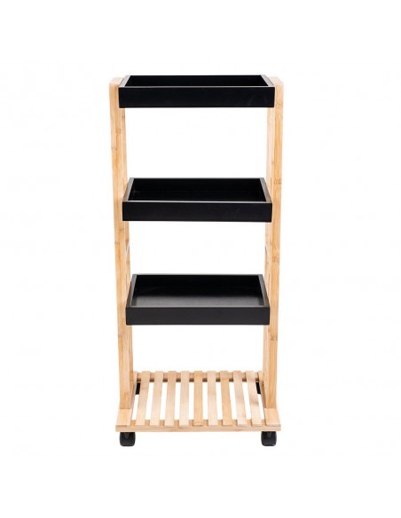 Τρόλεϊ Κουζίνας Bamboo 4 Επιπέδων 40x30x88cm εstia 01-13035