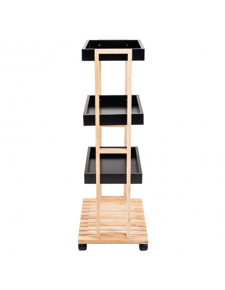 Τρόλεϊ Κουζίνας Bamboo 4 Επιπέδων 40x30x88cm εstia 01-13035