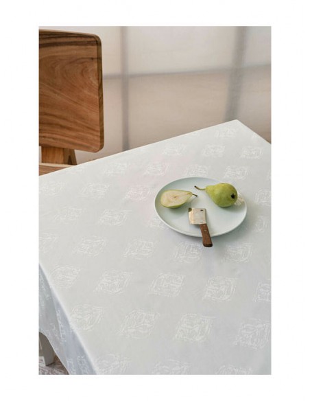 Τραπεζομάντηλο Αλέκιαστο 175Χ160 Palamaiki Fteri White