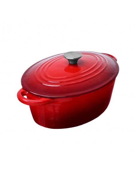 Μαντεμένια Κατσαρόλα 30cm Εμαγιέ Iron Series εstia 01-14599