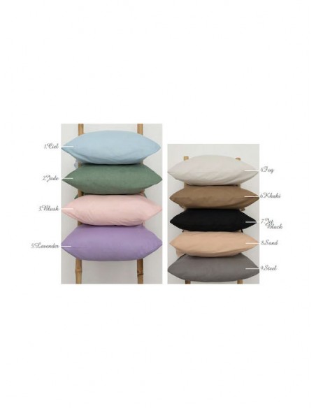 Ζεύγος Μαξιλαροθήκες 52Χ72 Mix&Match Palamaiki Etoile Lavender