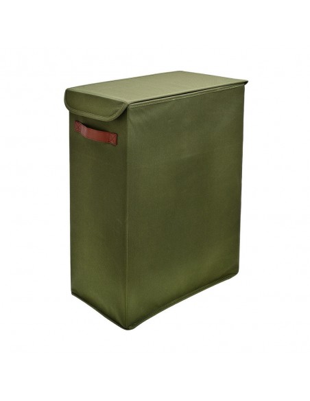 Καλάθι Απλύτων Υφασμάτινο 38x21x55 Λαδί εstia 02-14926 Olive Series