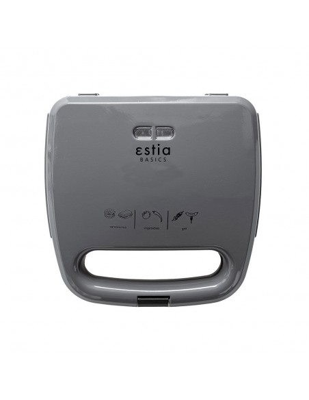 Τοστιέρα 750W εstia Aroma Grey 06-10010