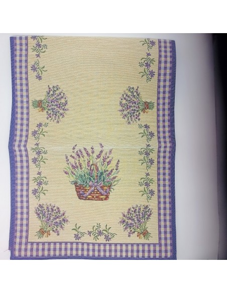 Σεμέν Στόφα 40x100 Vassiliadis Bros Fiori Di Lavanda