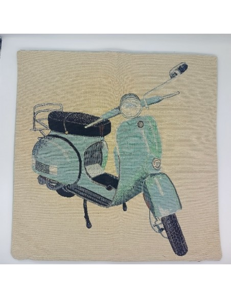 Διακοσμητική Μαξιλαροθήκη 45x45 Vassiliadis Bros Vespa 3