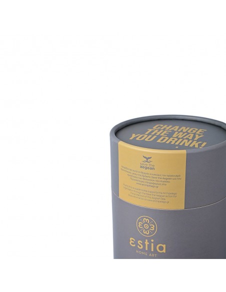 Θερμός Coffee Mug 350ml Save The Aegean εstia 01-12441 Fjord Grey