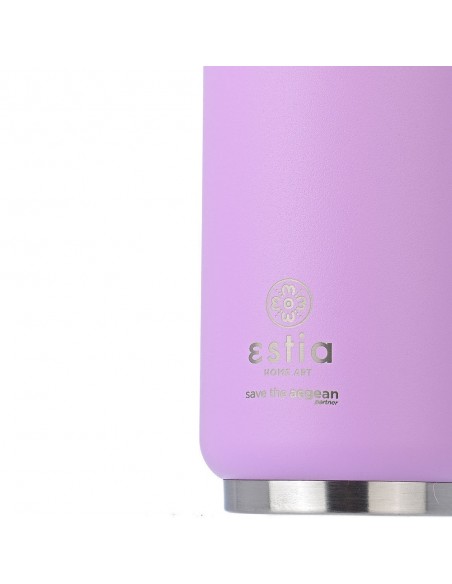 Θερμός-Travel Cup 300ml εstia Save The Aegean Lavender Purple 01-16715