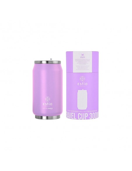 Θερμός-Travel Cup 300ml εstia Save The Aegean Lavender Purple 01-16715