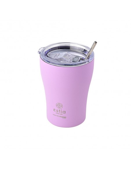 Θερμός Coffee Mug 350ml εstia Save The Aegean Lavender Purple 01-12090