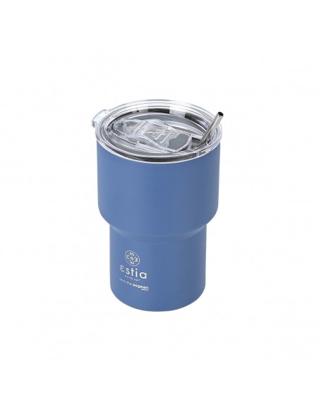 Θερμός Mug Lite 400ml εstia Save The Aegean 01-18450 Denim Blue