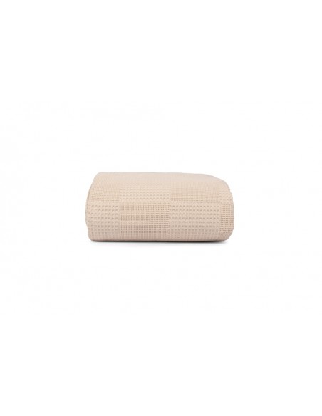 Κουβέρτα Πικέ Bebe (100X105) Mcdecor Beige