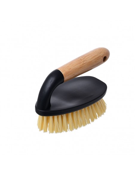 Βούρτσα Καθαρισμού Πατώματος Bamboo Essentials Black 04-14278 Estia