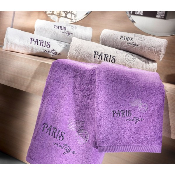 Πετσέτες (σετ) Nima Home Paris 3 White