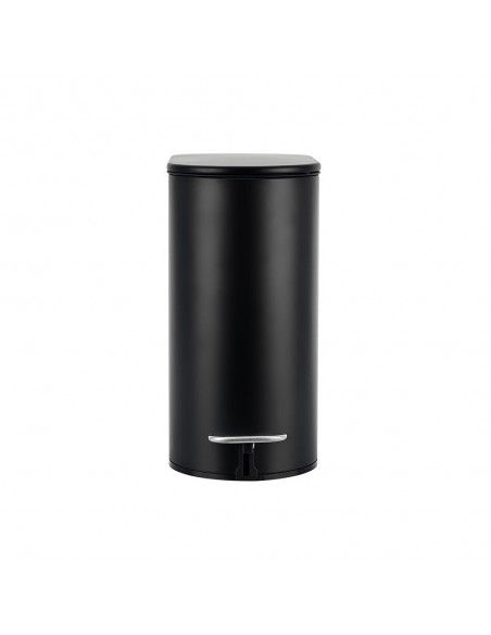 Κάδος Απορριμμάτων Μεταλλικός Soft Close Slim 5LT Μαύρο Mat εstia 02-5566