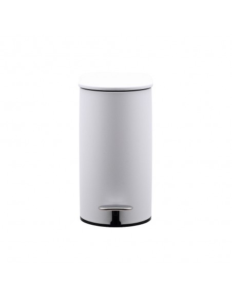 Κάδος Απορριμμάτων Μεταλλικός Soft Close Slim 5LT Λευκό Mat εstia 02-14575