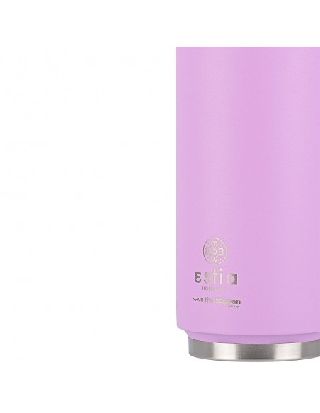 Θερμός 500ml εstia Save The Aegean Purple Μatte 01-8581