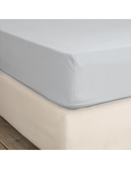 Σεντόνι Ημίδιπλο 180x260 Μεμονωμένο Nima Home Unicolors Shiny Gray