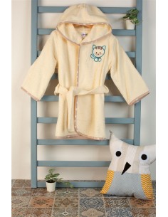 Μπουρνούζι Με Κέντημα bebe...