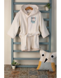 Μπουρνούζι Με Κέντημα bebe...