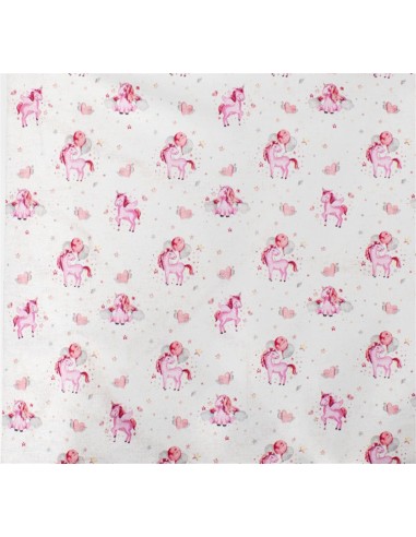 ΠΑΝΑ ΧΑΣΕ bebe Unicorn 208 80X80 White-Pink...