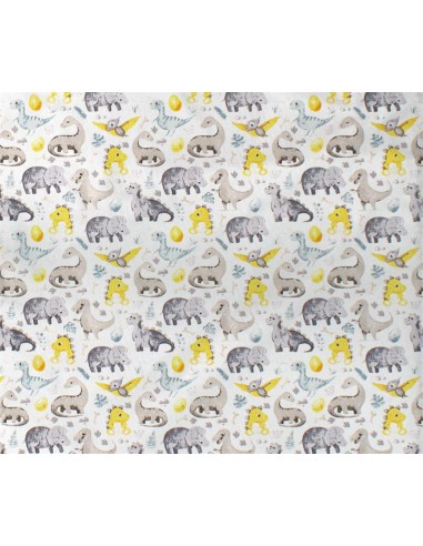 Πάνα Χασέ  bebe Dinosaur 516 80X80 Grey Dimcol...