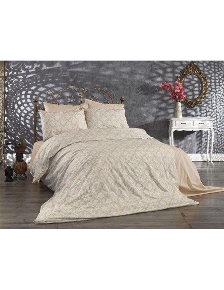 ΣΕΝΤΟΝΙΑ ΕΜΠΡΙΜΕ ΣΕΤ 4 τεμ Οφηλία 275 220Χ240 Beige  Dimcol