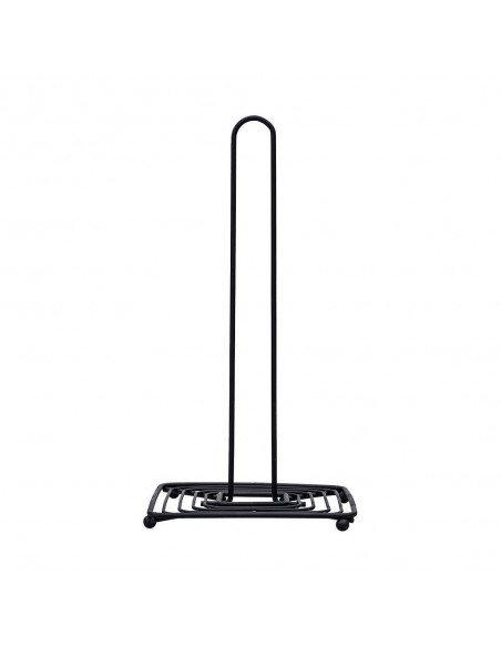 Βάση Για Ρολό Κουζίνας Metal Black 30x15.5cm εstia 01-1339