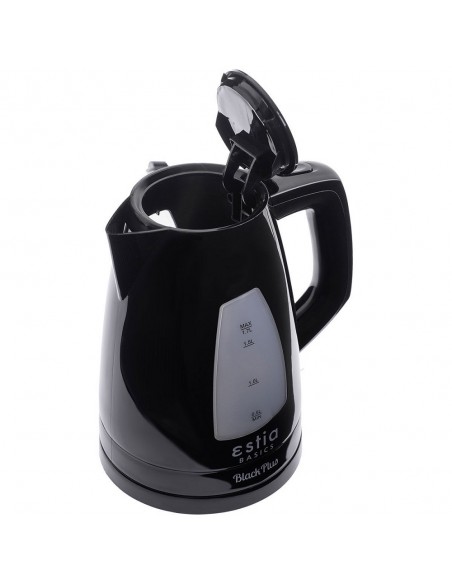 Ηλεκτρικός Βραστήρας 1.7Lt εstia Black Plus 06-10096